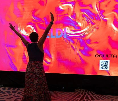 Arte digital interactivo ELDI - vista principal